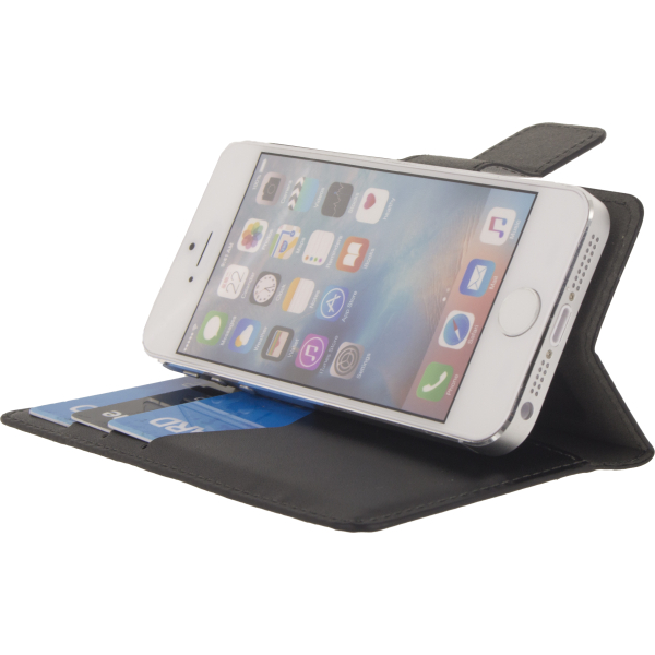 Mobilize Classic Universal Wallet Book Case M Black - Afbeelding 5
