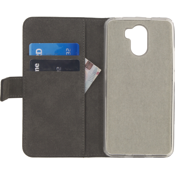 Mobilize Classic Gelly Wallet Book Case Wileyfox Swift 2 Black - Afbeelding 3