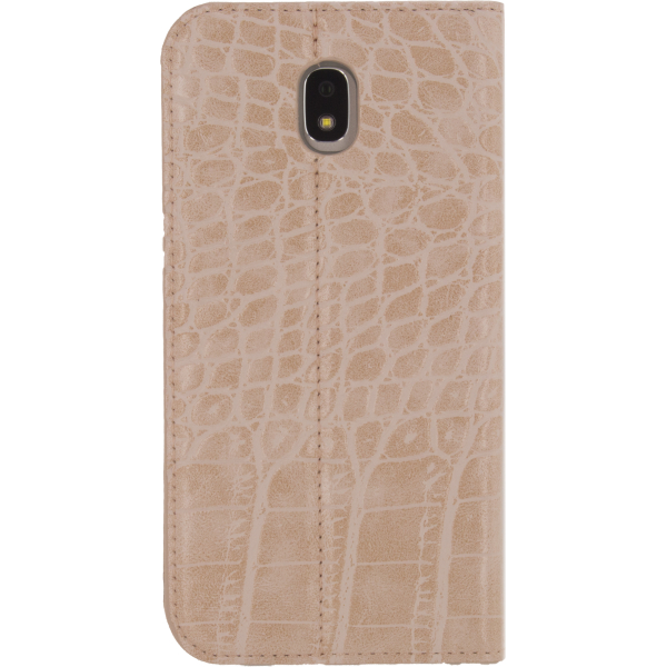 Mobilize Premium Gelly Book Case Samsung Galaxy J7 2017 Alligator Coral Pink - Afbeelding 2