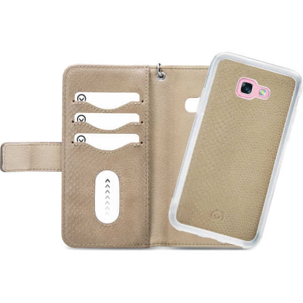 Mobilize 2In1 Gelly Zipper Case Samsung Galaxy A3 2017 Latte - Afbeelding 4