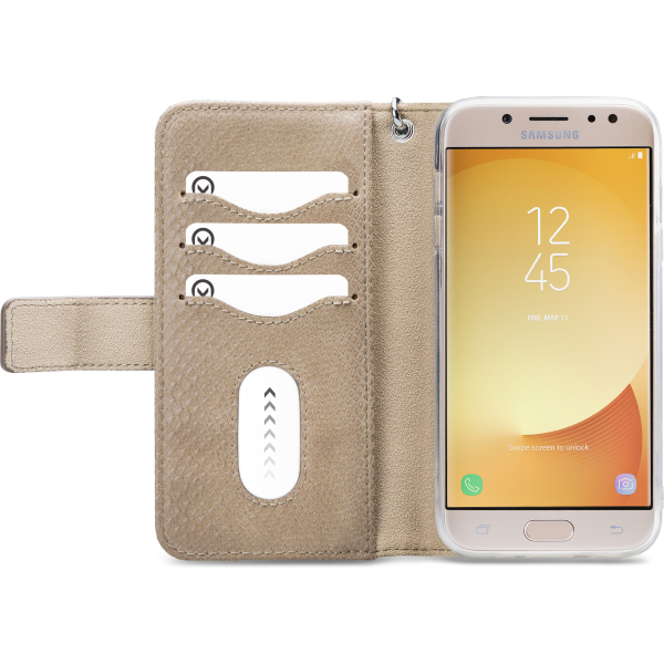 Mobilize 2In1 Gelly Zipper Case Samsung Galaxy J5 2017 Latte - Afbeelding 3