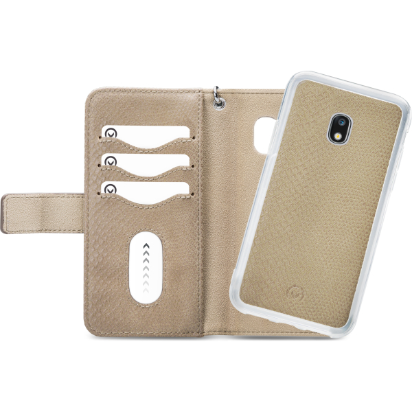 Mobilize 2In1 Gelly Zipper Case Samsung Galaxy J5 2017 Latte - Afbeelding 4