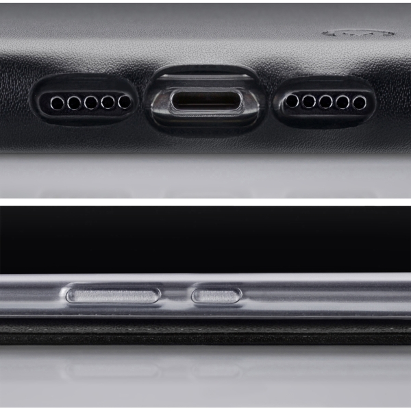 Mobilize Classic Gelly Flip Case Apple Iphone X/Xs Black - Afbeelding 4
