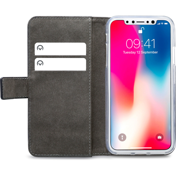 Mobilize Classic Gelly Wallet Book Case Apple Iphone X/Xs Black - Afbeelding 3