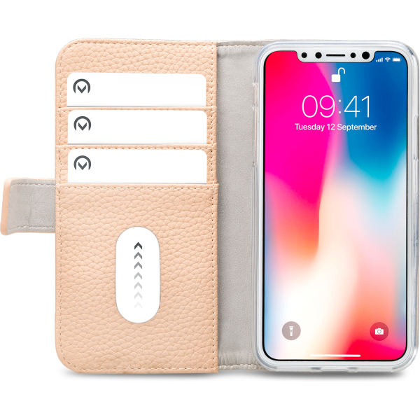Mobilize Elite Gelly Wallet Book Case Apple Iphone X/Xs Sand - Afbeelding 3