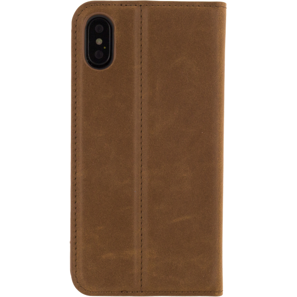 Mobilize Premium Gelly Book Case Apple Iphone X/Xs Brown - Afbeelding 2