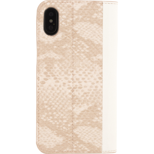 Mobilize Special Premium Gelly Book Case Apple Iphone X/Xs Snake Light Peach - Afbeelding 2
