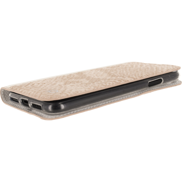 Mobilize Special Premium Gelly Book Case Apple Iphone X/Xs Snake Light Peach - Afbeelding 5