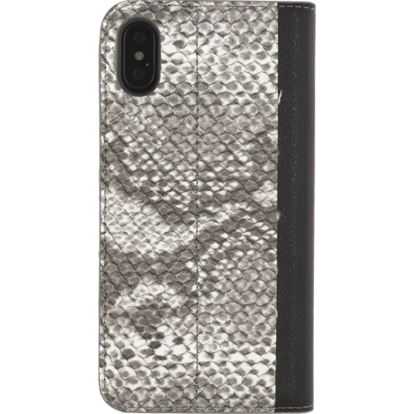 Mobilize Special Premium Gelly Book Case Apple Iphone X/Xs Snake Black - Afbeelding 2