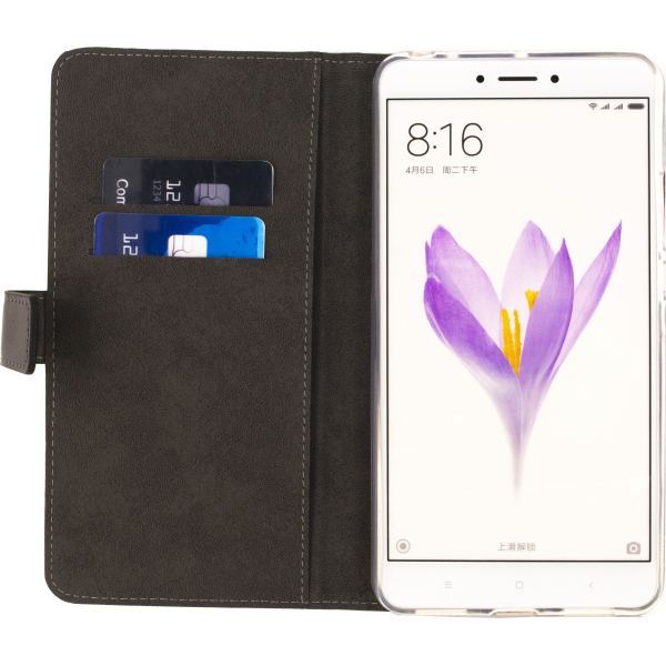 Mobilize Classic Gelly Wallet Book Case Xiaomi Mi Max 2 Black - Afbeelding 3