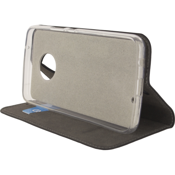 Mobilize Premium Gelly Book Case Motorola Moto X4 Black - Afbeelding 5