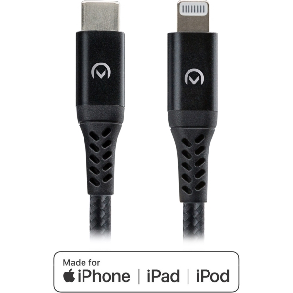 Mobilize Strong Nylon Cable Usb-C To Mfi Lightning 2M. 60W Black