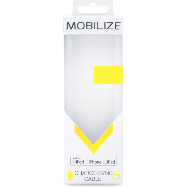 Mobilize Strong Nylon Cable Usb-C To Mfi Lightning 2M. 60W Black - Afbeelding 4