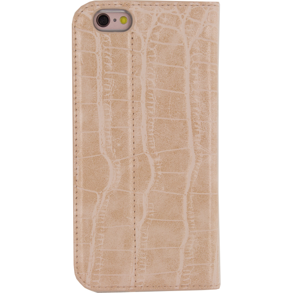 Mobilize Premium Gelly Book Case Apple Iphone 6/6S Alligator Coral Pink - Afbeelding 2