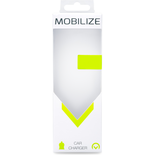 Mobilize Car Charger Usb + Micro Usb 24W 1M. Black - Afbeelding 2