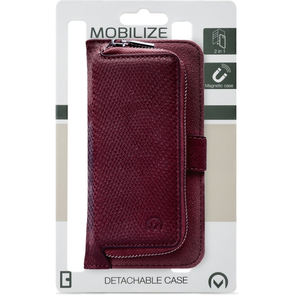 Mobilize 2In1 Gelly Zipper Case Samsung Galaxy J5 2017 Bordeaux - Afbeelding 7