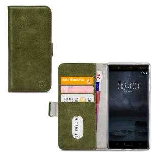 Mobilize Elite Gelly Wallet Book Case Nokia 3 Green
