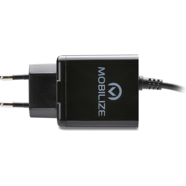 Mobilize Wall Charger Micro Usb 12W 1M. Black - Afbeelding 2