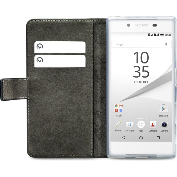 Mobilize Classic Gelly Wallet Book Case Sony Xperia Z5 Black - Afbeelding 3