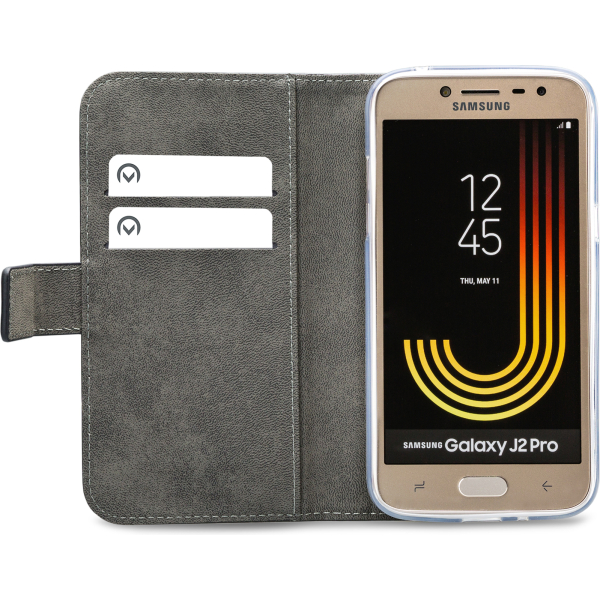 Mobilize Classic Gelly Wallet Book Case Samsung Galaxy J2 Pro 2018 Black - Afbeelding 3