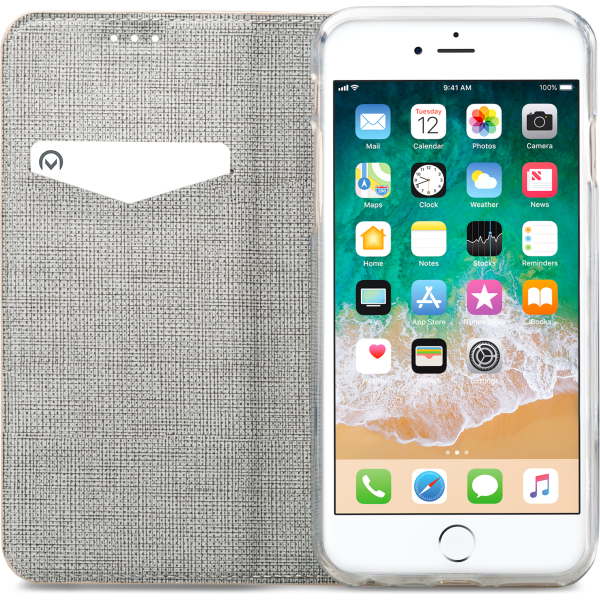 Mobilize Premium Gelly Book Case Apple Iphone 6/6S Alligator Peanut Brown - Afbeelding 3