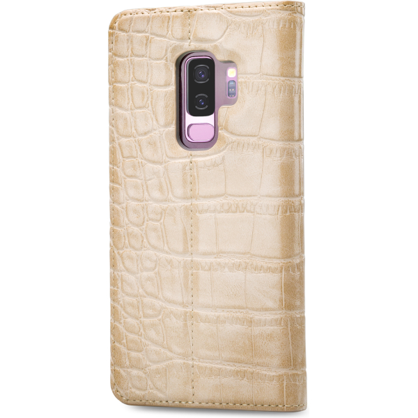 Mobilize Premium Gelly Book Case Samsung Galaxy S9+ Alligator Peanut Brown - Afbeelding 2
