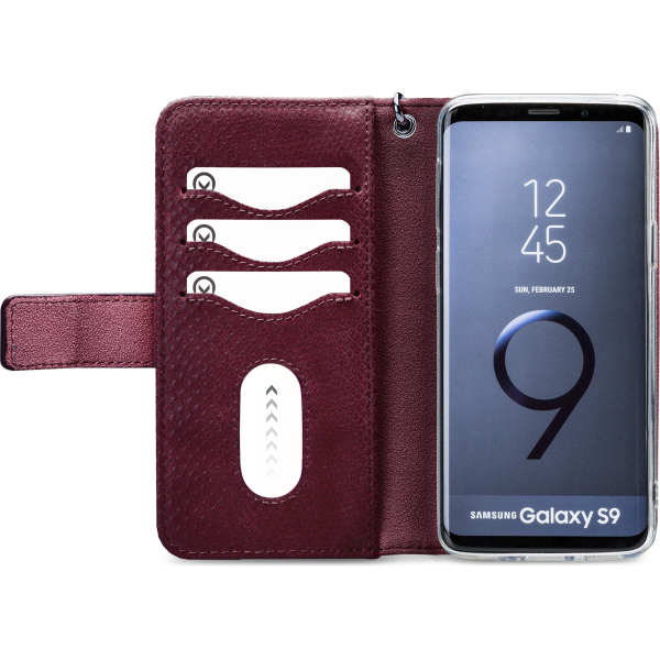 Mobilize 2In1 Gelly Zipper Case Samsung Galaxy S9 Bordeaux - Afbeelding 3