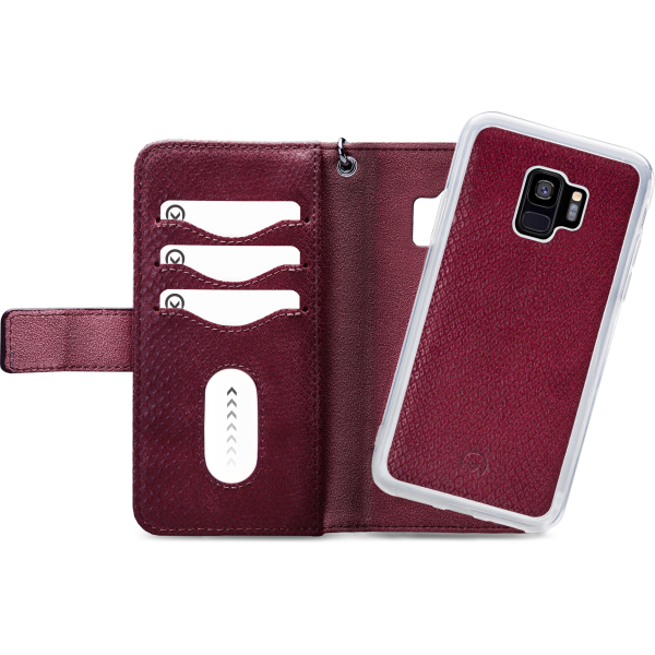 Mobilize 2In1 Gelly Zipper Case Samsung Galaxy S9 Bordeaux - Afbeelding 4