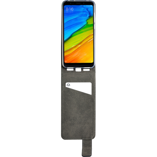Mobilize Classic Gelly Flip Case Xiaomi Redmi 5 Plus Black - Afbeelding 3