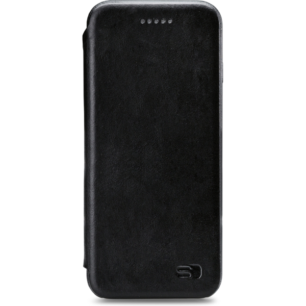 Senza Pure Skinny Leather Wallet Samsung Galaxy S9 Deep Black