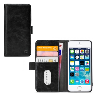 Mobilize Elite Gelly Wallet Book Case Apple Iphone 5/5S/Se Black