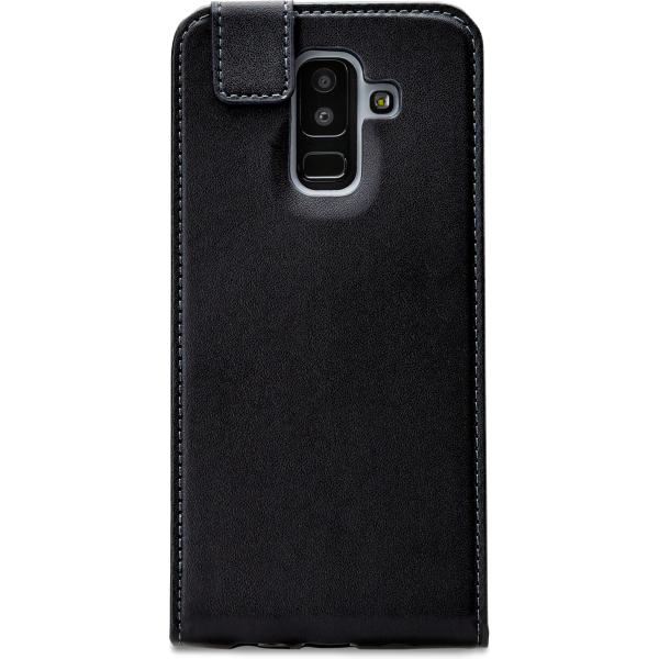 Mobilize Classic Gelly Flip Case Samsung Galaxy A6+ 2018 Black - Afbeelding 2