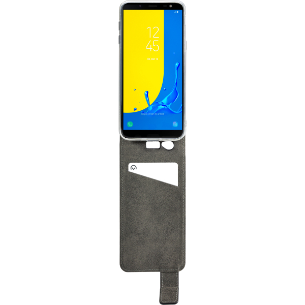Mobilize Classic Gelly Flip Case Samsung Galaxy J6 2018 Black - Afbeelding 3