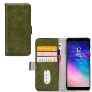 Mobilize Elite Gelly Wallet Book Case Samsung Galaxy A6+ 2018 Green