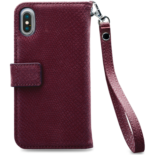 Mobilize 2In1 Gelly Zipper Case Apple Iphone Xs Max Bordeaux - Afbeelding 2