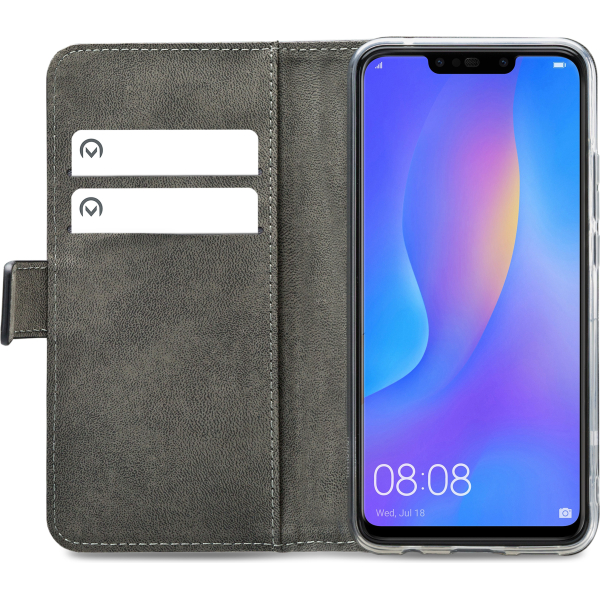 Mobilize Classic Gelly Wallet Book Case Huawei P Smart+ Black - Afbeelding 3