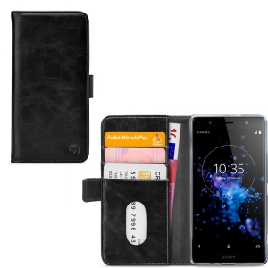 Mobilize Elite Gelly Wallet Book Case Sony Xperia Xz2 Premium Black