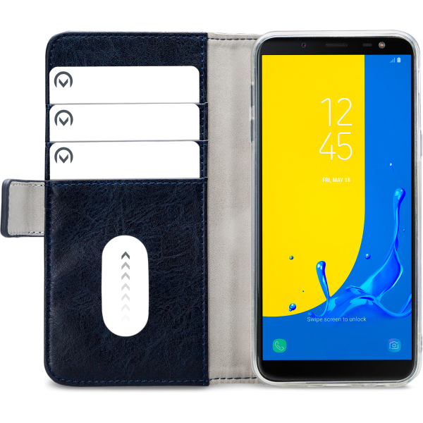 Mobilize Elite Gelly Wallet Book Case Samsung Galaxy J6 2018 Blue - Afbeelding 3