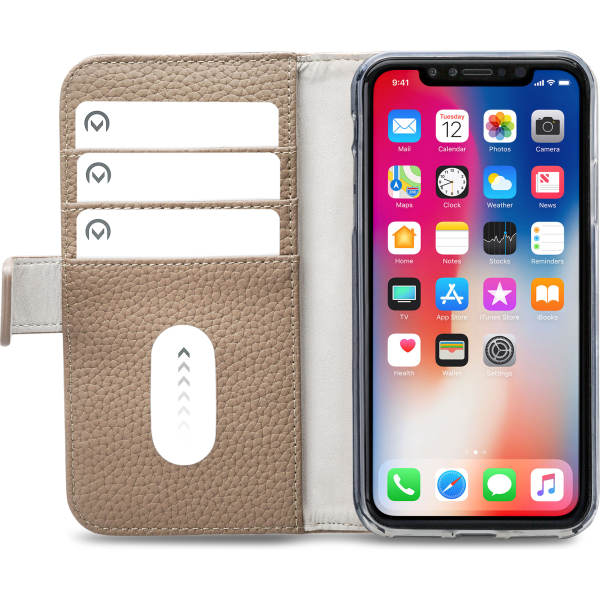Mobilize Elite Gelly Wallet Book Case Apple Iphone Xr Taupe - Afbeelding 3