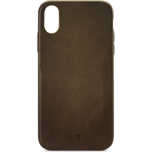 Senza Desire Leather Cover Apple Iphone Xr Burned Olive