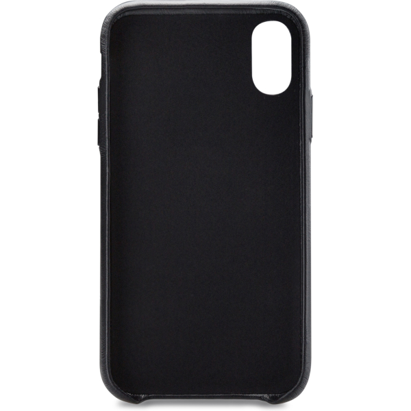 Senza Pure Leather Cover Apple Iphone Xs Max Deep Black - Afbeelding 2