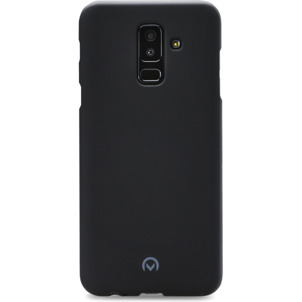 Mobilize Rubber Gelly Case Samsung Galaxy A6+ 2018 Matt Black - Afbeelding 2