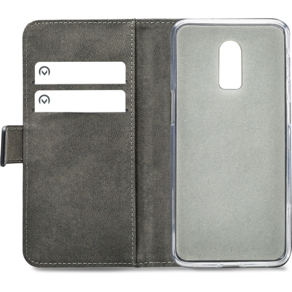 Mobilize Classic Gelly Wallet Book Case Oneplus 6T Black - Afbeelding 3