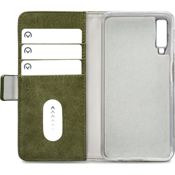 Mobilize Elite Gelly Wallet Book Case Samsung Galaxy A7 2018 Green - Afbeelding 4