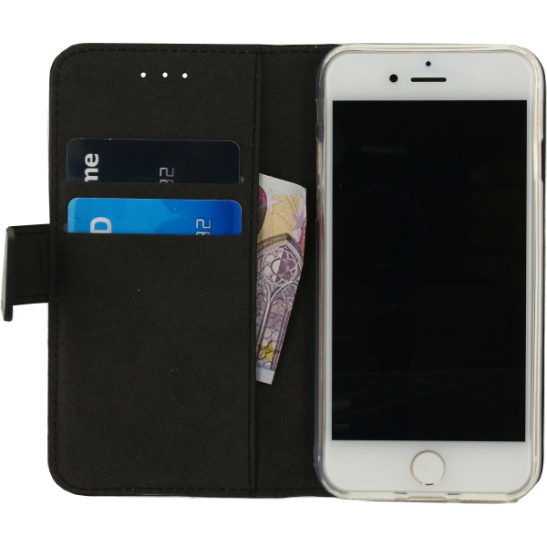 Mobilize Classic Gelly Wallet Book Case Apple Iphone 6/6S/7/8/Se (2020/2022) Black - Afbeelding 3