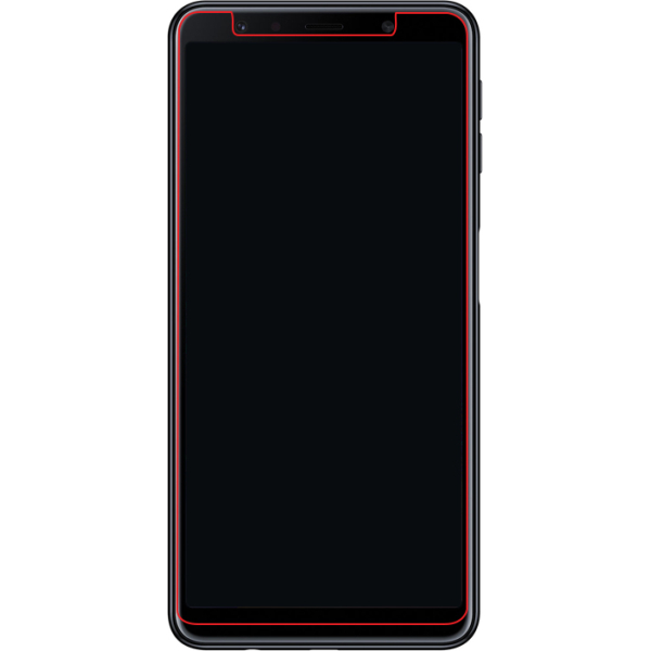 My Style Tempered Glass Screen Protector For Samsung Galaxy A7 2018 Clear (10-Pack) - Afbeelding 2