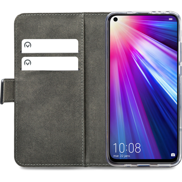 Mobilize Classic Gelly Wallet Book Case Honor View 20 Black - Afbeelding 3