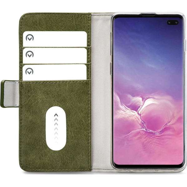 Mobilize Elite Gelly Wallet Book Case Samsung Galaxy S10+ Green - Afbeelding 4