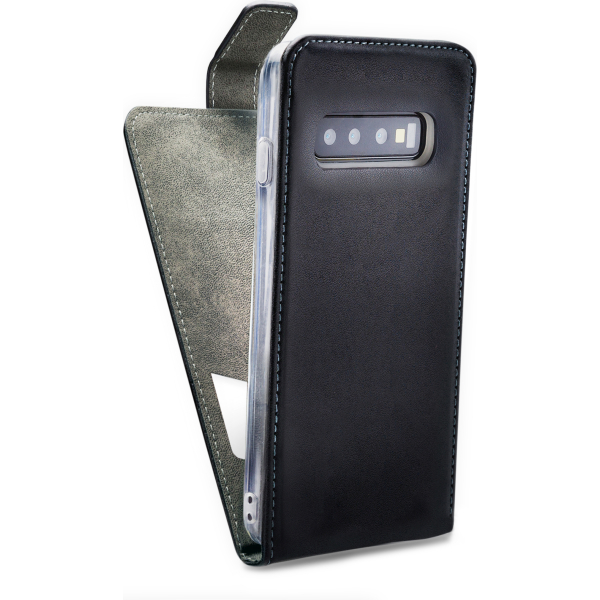 Mobilize Classic Gelly Flip Case Samsung Galaxy S10 Black - Afbeelding 2