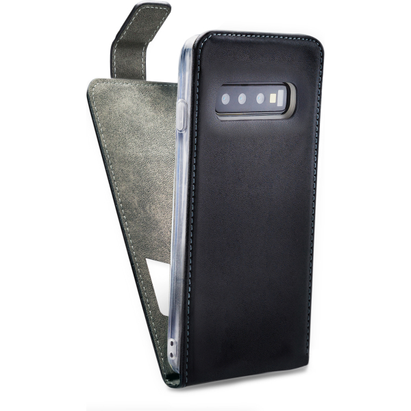 Mobilize Classic Gelly Flip Case Samsung Galaxy S10+ Black - Afbeelding 2